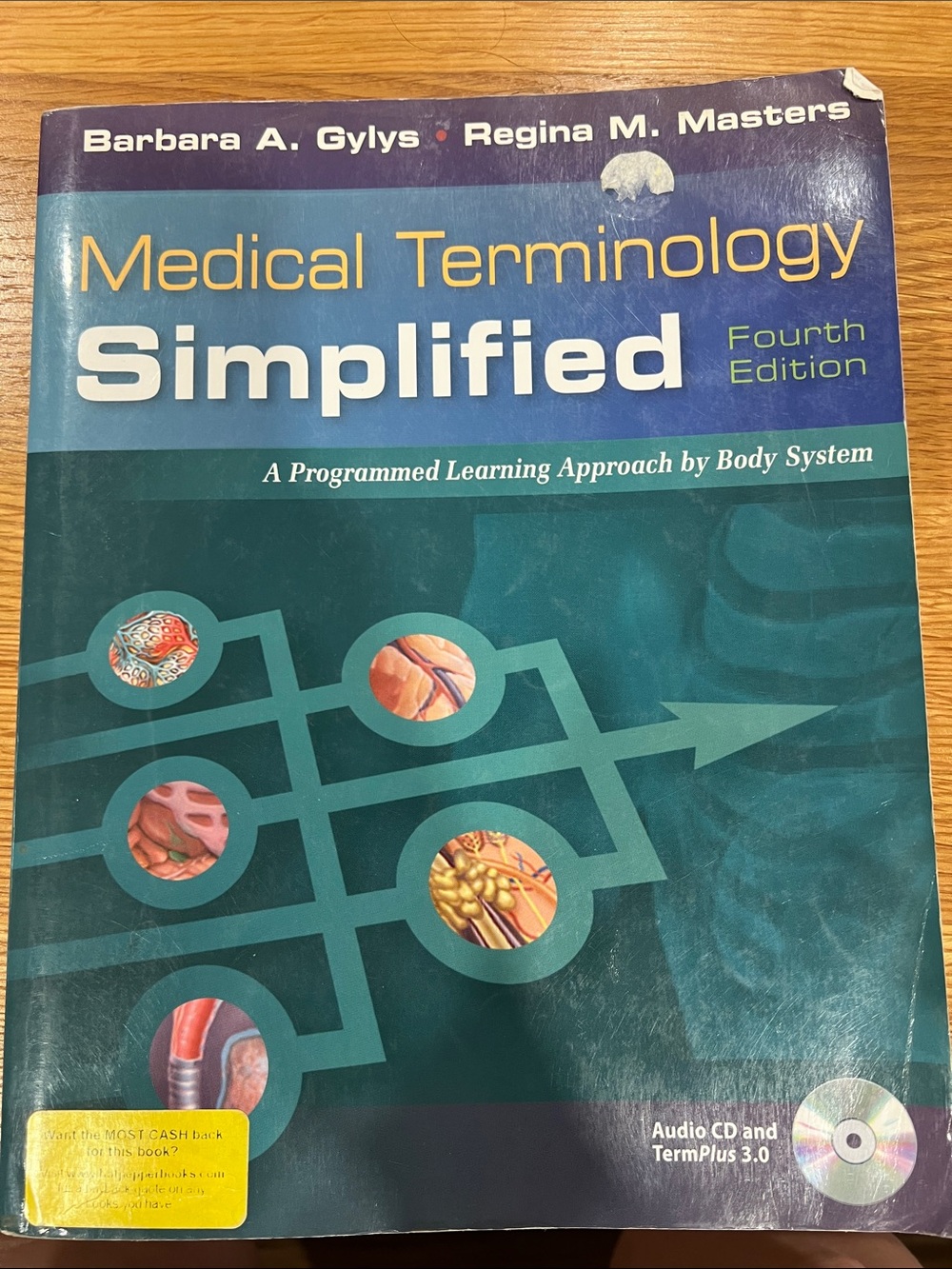 Medical Terminology Simplified Fourth Edition Textbook - Teal Blue Cover